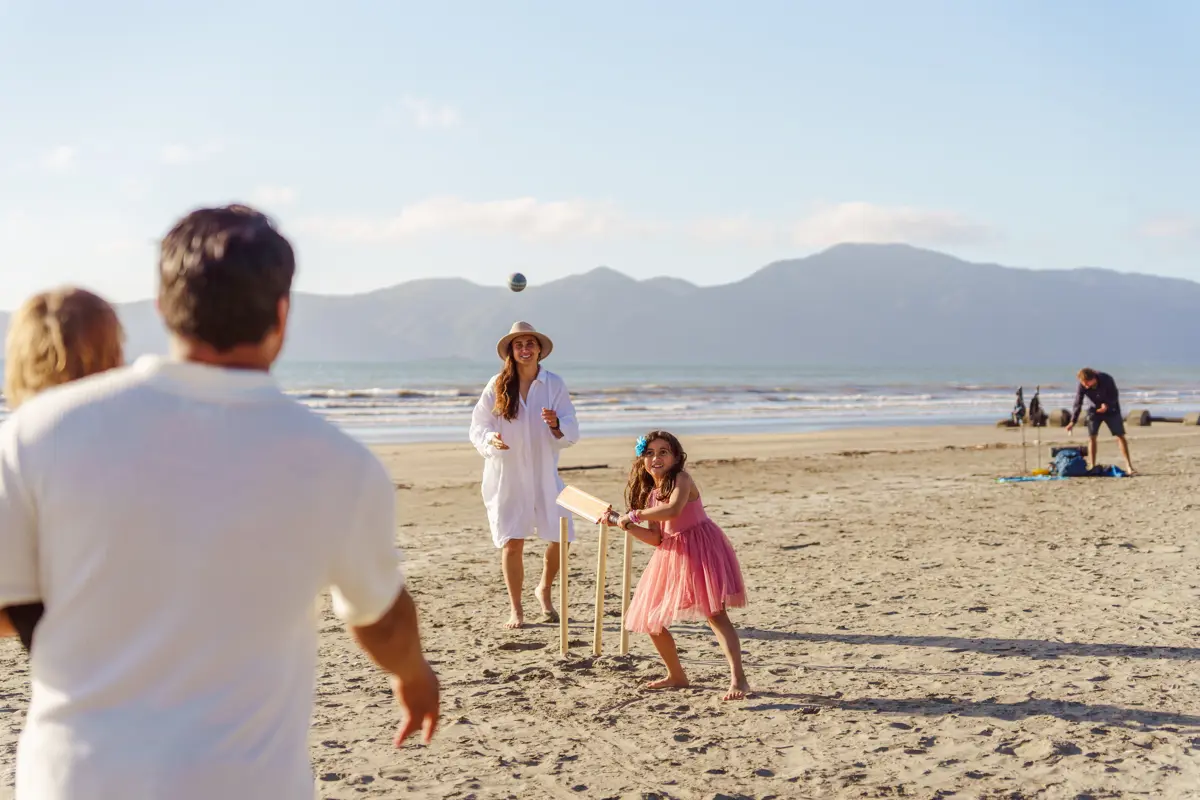 Family At Beach