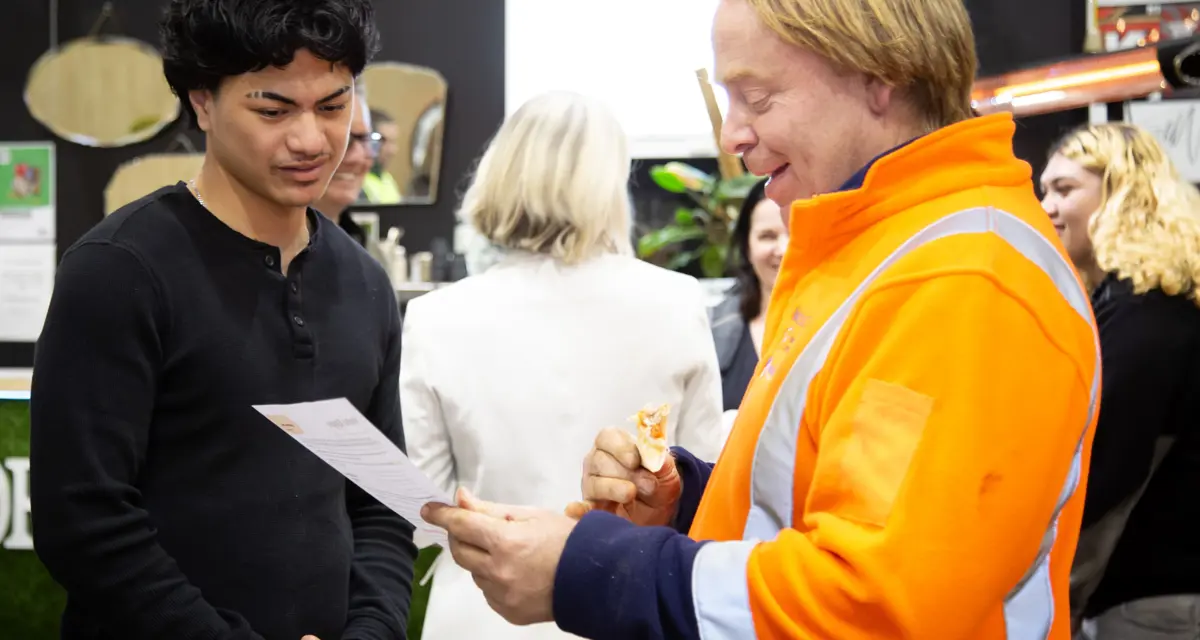 MTFJ Event Young Person & Business